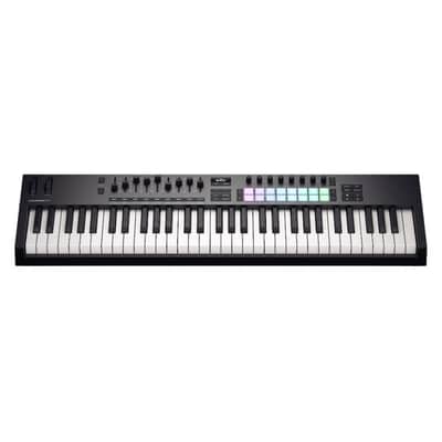 Novation Launchkey 61 MK4 61-Key USB MIDI Compact All-In-One DAW Keyboard Controller with Ableton Live 12 Lite and 16 Velocity Sensitive Pads