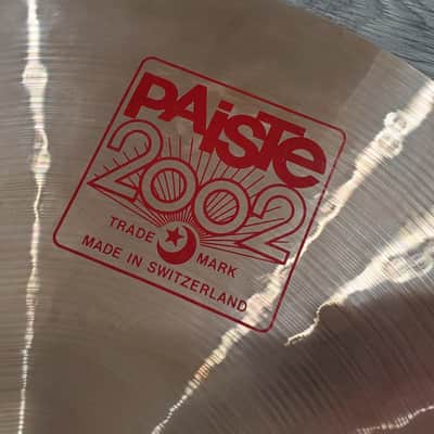 Paiste 19" 2002 Crash Cymbal image 4