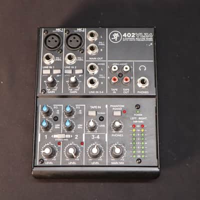 Mackie 402VLZ4 4-Channel Mic / Line Mixer 2014 - Present - Black image 3