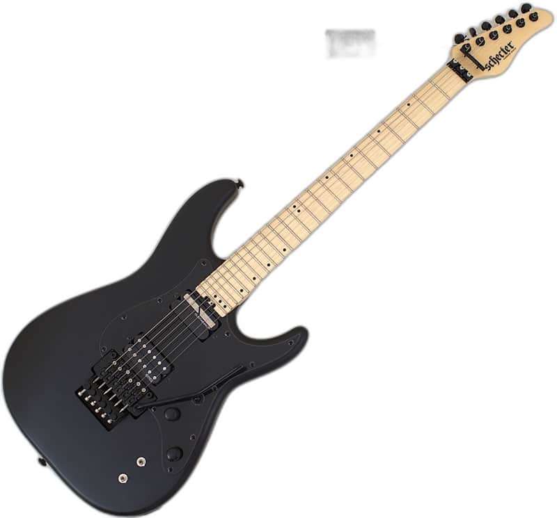 Schecter Sun Valley Super Shredder FR-S Guitar Satin Black B-Stock 0119 image 1
