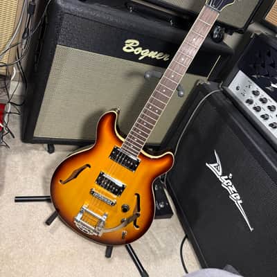 Hamer Newport w/ Bigsby in Vintage or Jazz Burst image 1