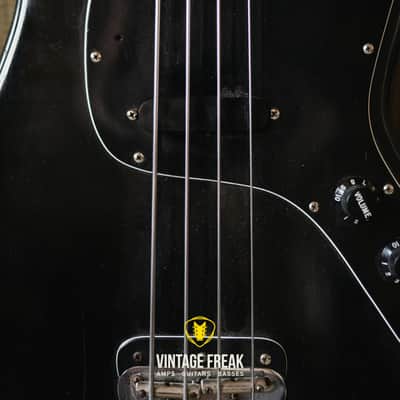 Fender Musicmaster Bass 1978 Custom Black image 5