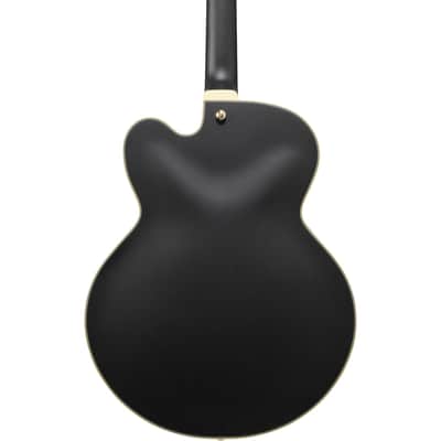 Ibanez AF75GBFK Artcore Semihollow Electric Guitar in Flat Black image 5