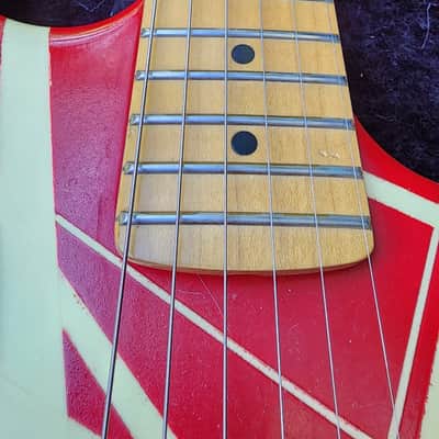 Kramer Baretta 1983 - 1989 - Red Paul Unkert UNK 5150 84 VH Striped USA image 14