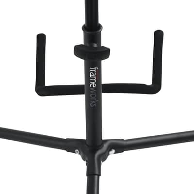 Gator Frameworks Adjustable Guitar Stand; Holds Single Electric or Acoustic Guitar (GFW-GTR-1000) image 6