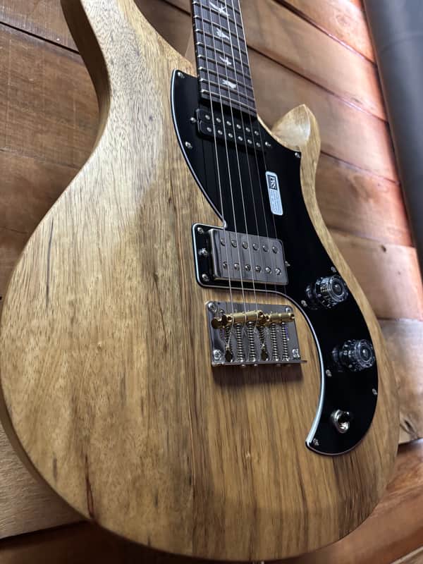 PRS S2 Vela Black Limba LTD Natural w/bag image 1