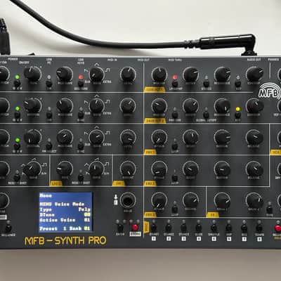 MFB SYNTH PRO Rare Polyphonic Analog Synthesizer Synthie vintage korg roland sequential oberheim udo modular image 3