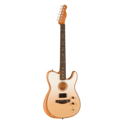 Fender Finneas Signature Acoustasonic Player Telecaster Cappuccino Fade - Acoustic Guitar image 1