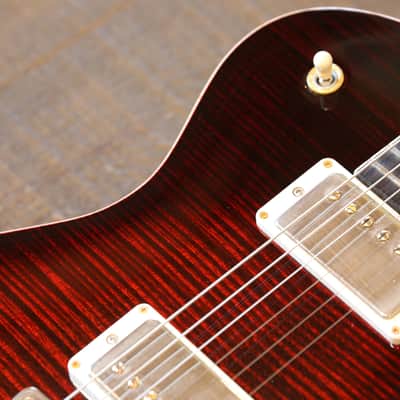 2019 PRS McCarty 594 Single-Cut Electric Guitar Fire Red Burst 10 Top + OHSC & Papers image 8