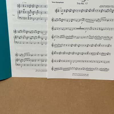 Medici Music Press Allegro from Trio No. 17 by Georg Druschetzky Tenor Saxophone Solo image 2
