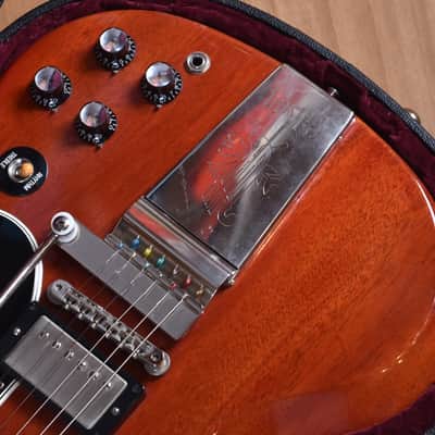 Gibson Custom 1961 Les Paul SG Standard Reissue VOS Maestro Vibrola Cherry Red image 21