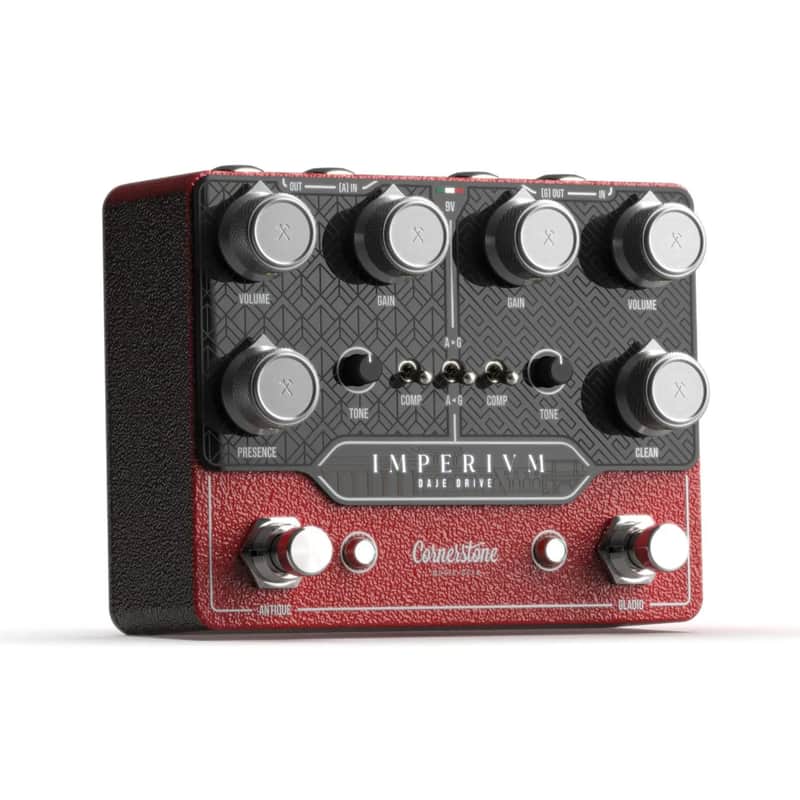 Cornerstone Imperium V2 Dual Overdrive Pedal - Gladio and Antique