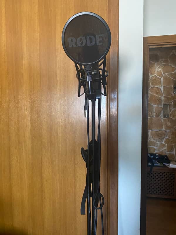 RODE NT1-A Large Diaphragm Cardioid Condenser Microphone 2002 - Present - Silver image 1