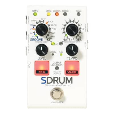 DigiTech SDRUM Strummable Drums Effectpedal image 1