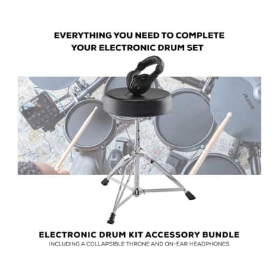 Alesis Drum Essentials Bundle - Throne and Headphones image 2
