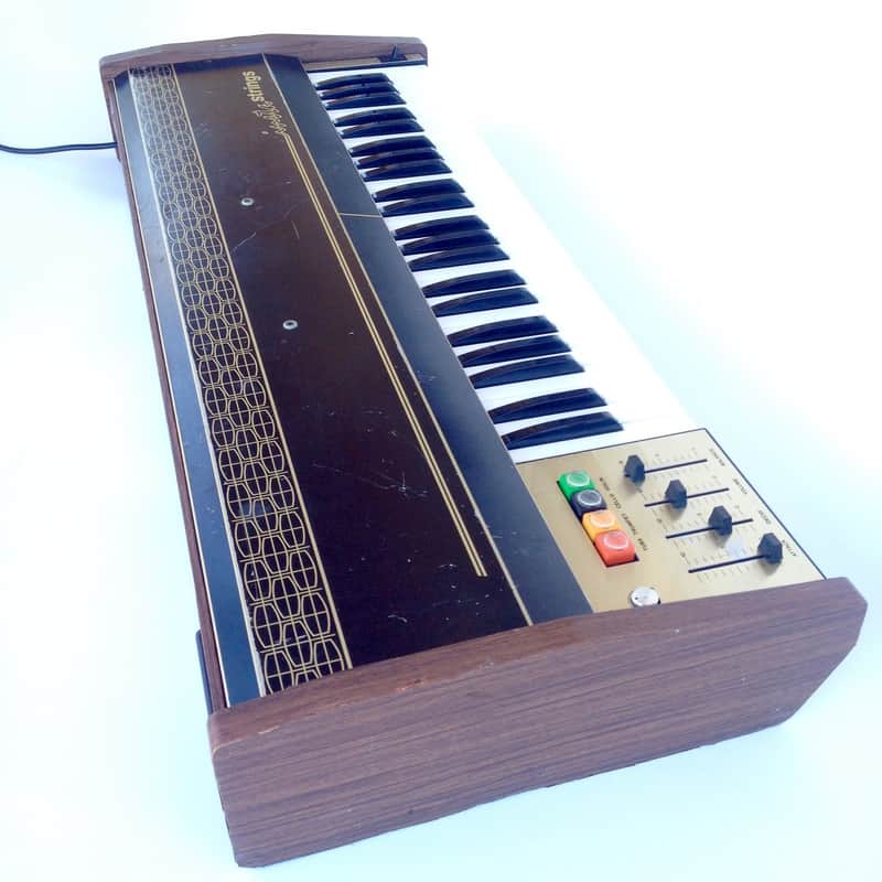 Vintage GALANTI GEM // LEM INSTASTRINGS Synthesizer Keyboard image 1