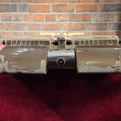 Vintage 1950s National Grand Console Double Neck Lap Steel Guitar White/Black w/ OHSC image 15