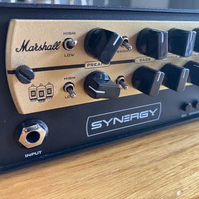 Synergy SYN-1 Rack Mount Preamp with 1 Module Slot 2017 - Black image 1