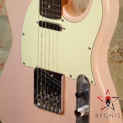 JET GUITARS JT300 PKR - Telecaster Roasted Maple Neck & Rosewood - Pink image 15