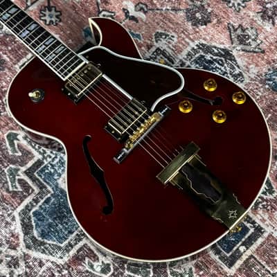 1996 Gibson L4CES Vintage Wine Red Florentine Cutaway Hollowbody Electric Guitar W/ Original Hardshell Case! image 9