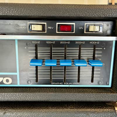 Vintage 1970s Acoustic 370 Bass Amplifier & 301 Cabinet LOUD! STONER ROCK! DOOM! image 6
