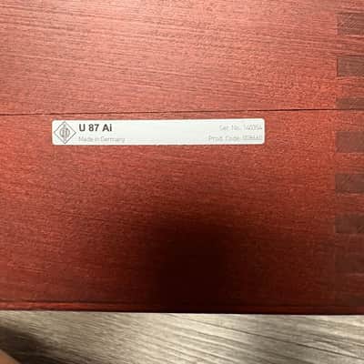 Like New* Neumann U 87 Ai Studio Set 2010 - Present - Nickel image 9