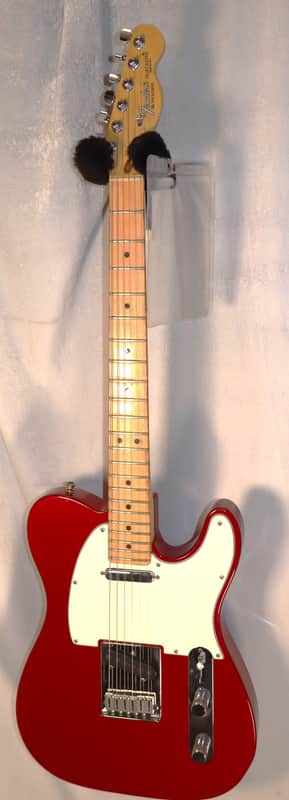 Fender American Standard Telecaster Red Finish Maple Fingerboard electric guitar used 1992 image 1