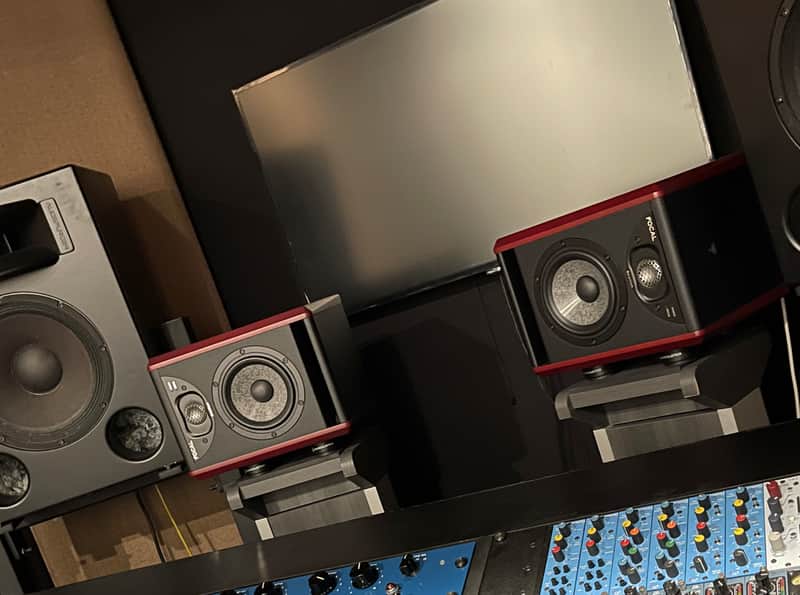 Focal Solo6 ST6 Active Studio Monitor (Pair) 2022 - Present - Red - Flawless Showroom Units image 1