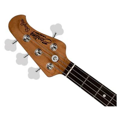 Sterling by Music Man StingRay RAY34 Bass Guitar - Dorado Green image 4