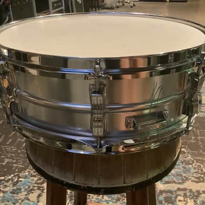 Ludwig Acrolite Keystone - S/N- 1965 - Alum Matte - 5x14 - #1921 image 6