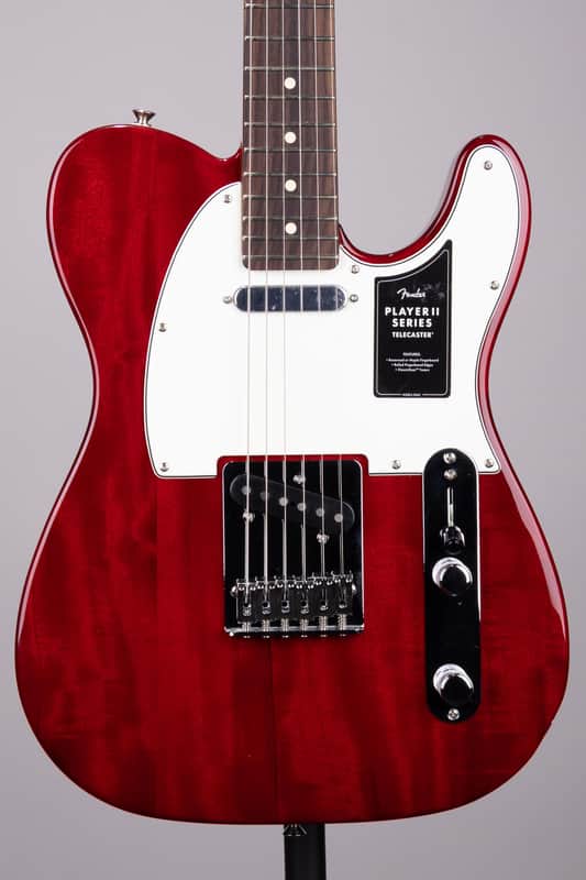 Fender Player II Telecaster - Transparent Cherry With Rosewood Fingerboard image 1