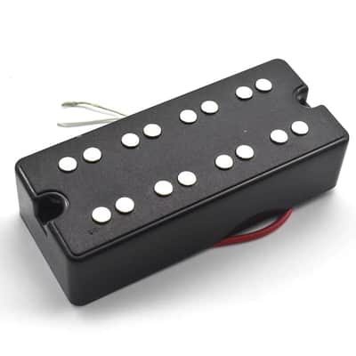 Neck and Bridge Soapbar 5 String Electric Bass Pickups Set image 4