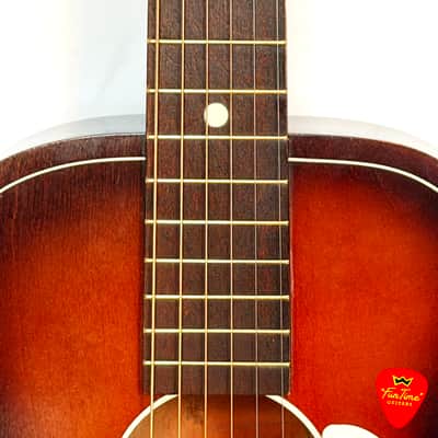 1968 Five Star Harmony-made Parlor Guitar Sunburst Acoustic – “Athena” image 6