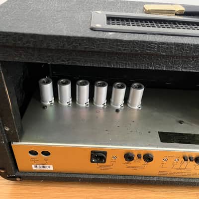 Marshall 6100 LM new caps 30th Anniversary 3 Channel 100 W Head 1992 - 1997 Black image 8