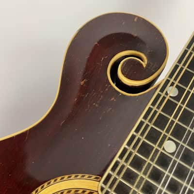 Gibson F2 Mandolin 1928 - All Original , Sunburst, Insanely clean , low action, original HSC! image 9