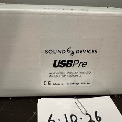 Sound Devices USBPre 2 Dual-Channel USB Audio Interface CG01WFP image 3