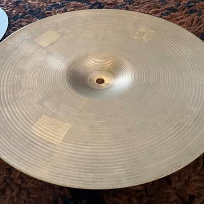 Vintage 1960s-1970s Avedis Zildjian Hi-Hats 14" Cymbals '60s '70s Hi Hat Set image 8