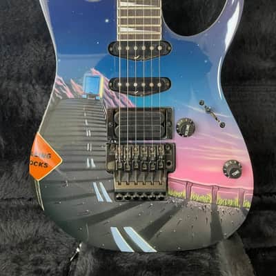 Ibanez UCGR USA Custom Graphic Design Series RG 1989 - Graphic Design (Handpainted by Rick Klemann) image 13