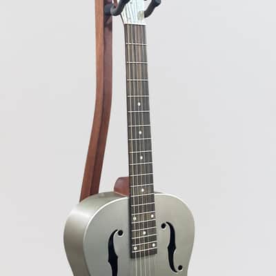 Gretsch G9201 Honey Dipper Round-Neck Resonator Guitar - Weathered "Pump House Roof" image 4