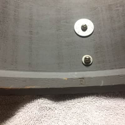 Rogers Holiday 13”x 9” Tom 1960’s - Steel Grey Ripple image 10