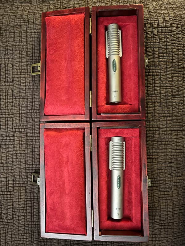 Royer R-121 Ribbon Microphones - Matched Pair image 1