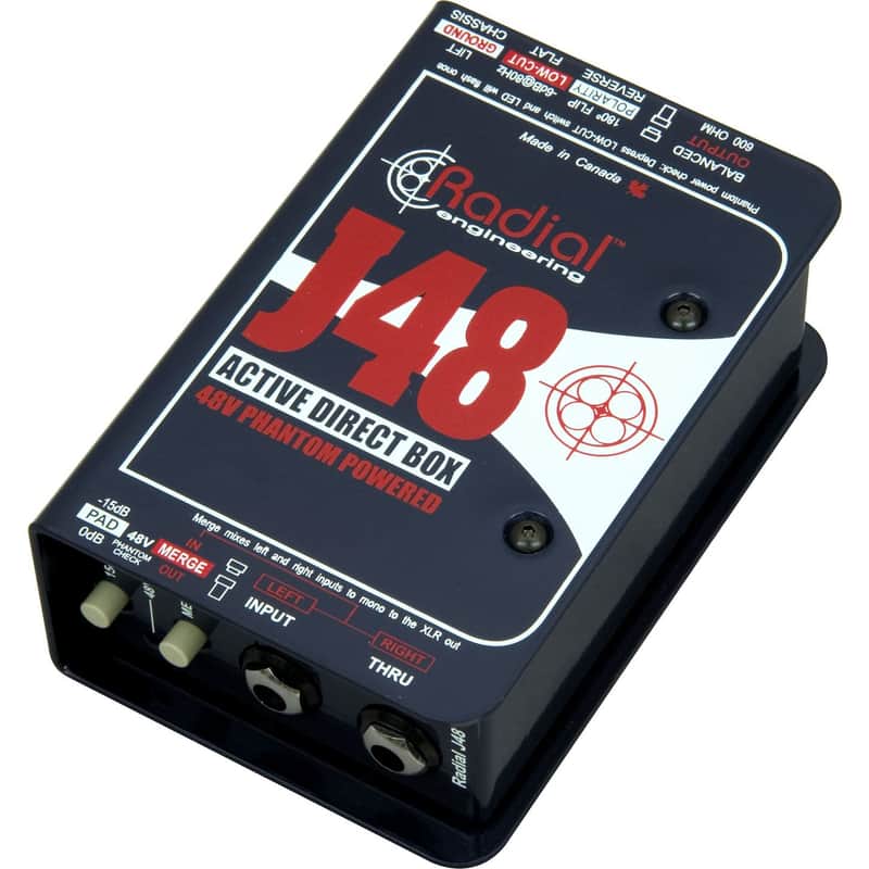 Radial j48 アクティブDI Radial J48 Active Direct Box | Reverb