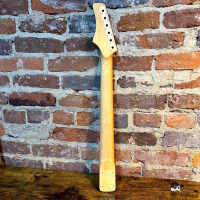 "Guitar" Electric Guitar Neck (1990s - Natural) image 5