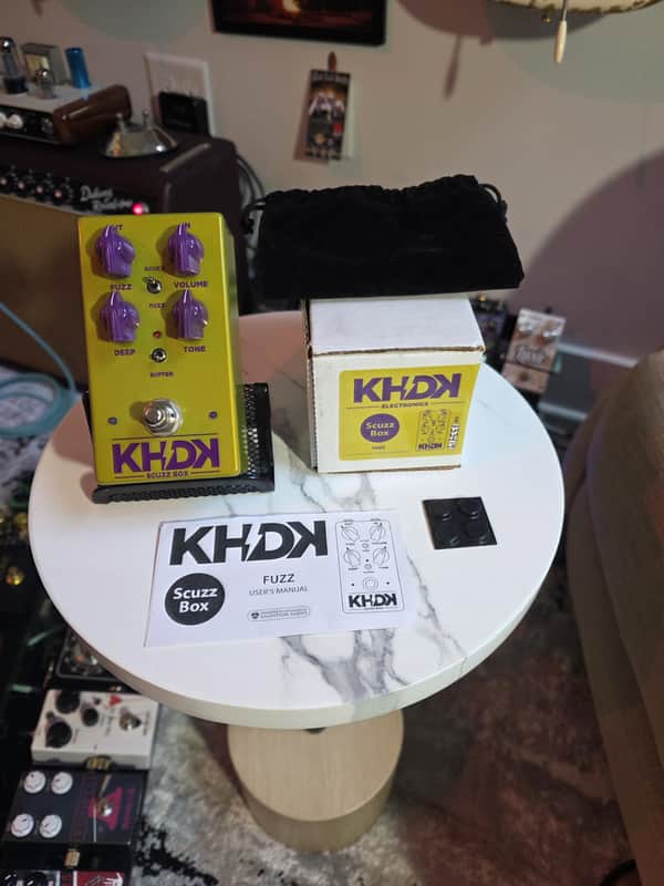 KHDK Electronics Scuzz Box Fuzz 2010s - NEW OPEN BOX...GATED VELCRO MAYHEM FROM HELL...KA BOOM!!! image 1