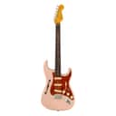 Fender American Professional II Stratocaster Thinline RW Transparent Shell Pink - Electric Guitar