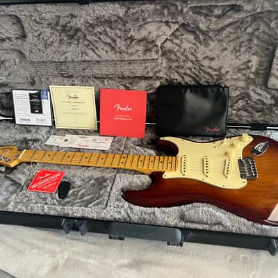 Fender American Professional II 2023 - Sienna Burst with Roasted Pine image 13