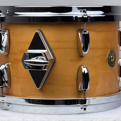 Gretsch 20/10/12/14” USA Custom Drum Set - Gloss Classic Maple image 11