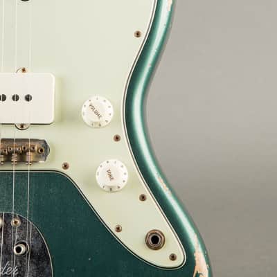 Fender Custom Shop '61 Jazzmaster Relic 2021, Sherwood Metallic image 3
