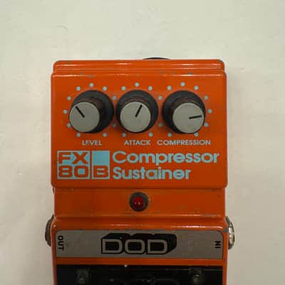 DOD Digitech FX80B Compressor Sustainer Vintage Guitar Effect Pedal *READ* image 2
