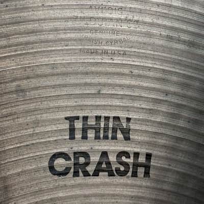 Zildjian 18" A. 70's Thin Stamp Crash Cymbal - 1410g image 7